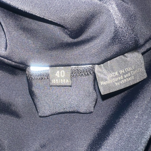 VERSACE Mixed Floral-Print Bodysuit SZ 6 - Picture 5 of 6